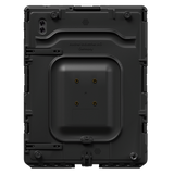 Eine 3D-Illustration eines schwarzen aiShell™ 10.9 von hinten