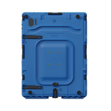 Eine 3D-Illustration von einem blauen aiShell Air 11 von hinten