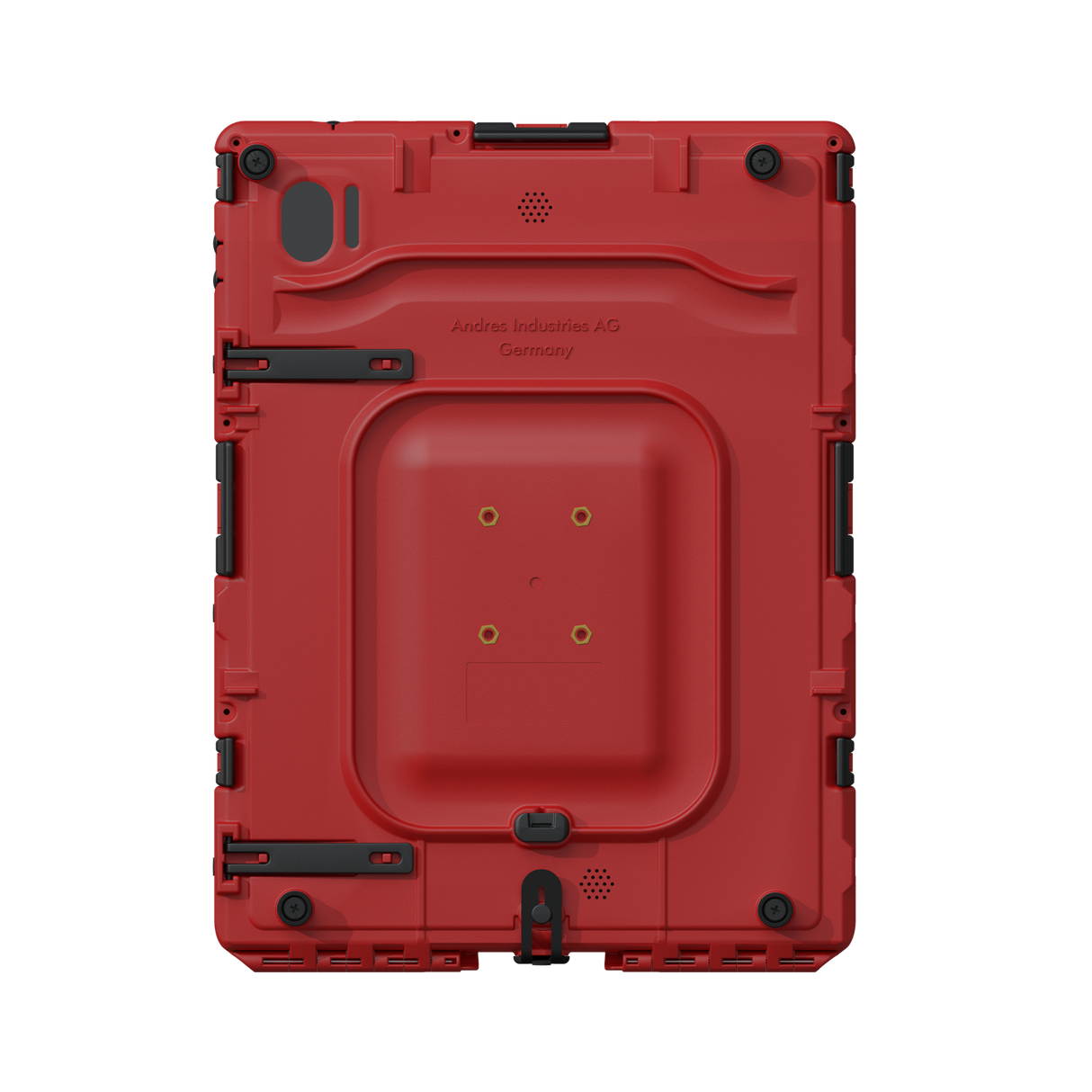 Eine 3D-Illustration von einem roten aiShell Air 11 von hinten