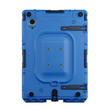 Eine 3D-Illustration von einem blauen aiShell™ mini5 von hinten