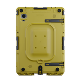 Eine 3D-Illustration von einem gelben aiShell™ mini5 von hinten