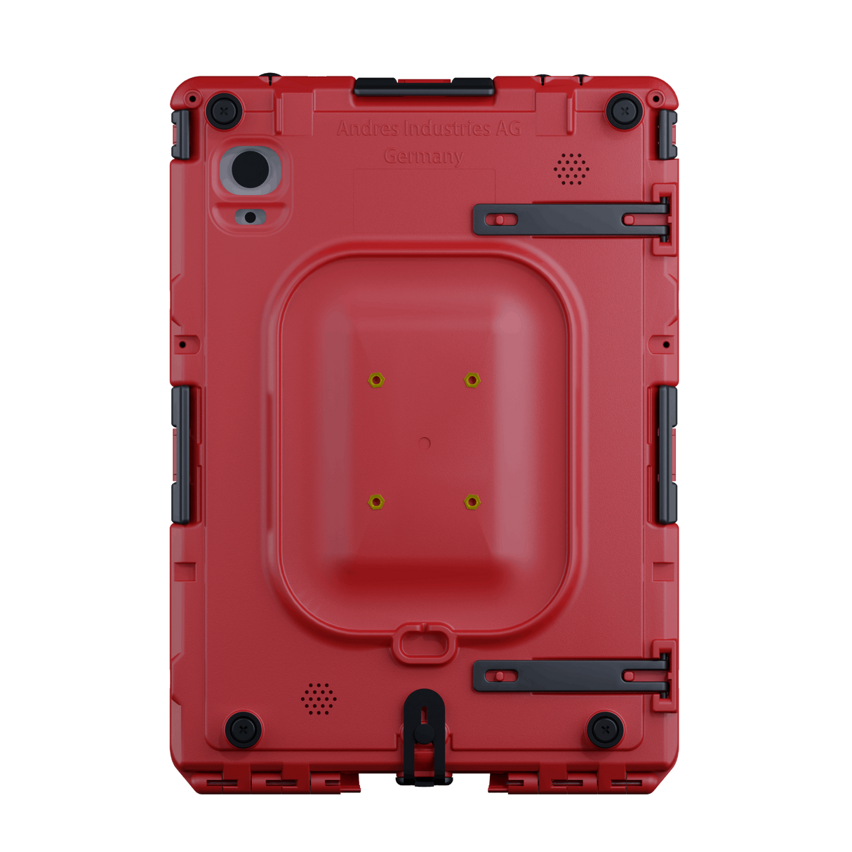 Eine 3D-Illustration von einem roten aiShell™ mini5 von hinten